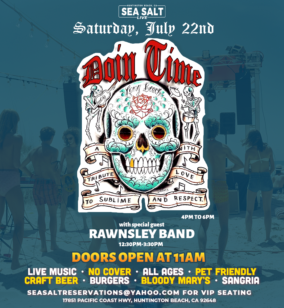 RAWNSLEY / DOIN TIME (SUBLIME TRIBUTE BAND) RAWNSLEY / DOIN TIME (SUBLIME TRIBUTE BAND)